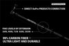 Picture of #270Pro | The longest selfie stick (8.8Ft), 99% Carbon Fiber, Invisible selfie stick, Lightweight, Highly portable, for GoPro / Insta360 / ONE/Action Camera, Extends to 106", White