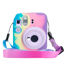 Picture of WOGOZAN Silicone Case for Fujifilm Instax Mini 12 Instant Camera Protective Camera Case with Adjustable Shoulder Strap - Dark Gradient(No Camera)