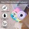 Picture of WOGOZAN Silicone Case for Fujifilm Instax Mini 12 Instant Camera Protective Camera Case with Adjustable Shoulder Strap - Dark Gradient(No Camera)