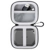 Picture of Lacdo Hard Drive Carrying Case for Crucial X9 / X9 Pro / X10 Pro Portable SSD 1TB 2TB 4TB USB 3.2 External Solid State Drives Shockproof Water Repellent Storage Travel Bag, Black+Gray