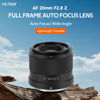 Picture of VILTROX 20mm F2.8 f/2.8 AF Lens for Nikon Z Mount, Wide-Angle Full-Frame Auto Focus Lens Compatible with Nikon- Z Mount Mirrorless Cameras Z8 Z9 Z6 Z7 Z6 II Z7II Z5 Z5II ZFC Z30