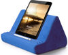 Picture of Soft Tablet Stand Pillow with Pocket,Tablet Cushion Stand,Adjustable 3 Viewing Angle,Lazy Holder Stand for Bed Sofa,Compatible with iPads Tablets eReaders Smartphones Books Magazines (Blue)