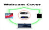 Picture of JiSiTeCai Metal Webcam Cover Slide, 0.022in Camera Cover for Laptop Computer, MacBook Pro/Air iMac iPad Tablet iPhone 10/9/8/7/6 Plus, Web Camera Blocker Protect Your Privacy [2 Pack Black]