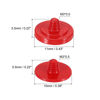 Picture of PATIKIL Camera Shutter Button, 2 Pack Soft Shutter Release Button Pure Copper Camera Button suitable for Nikon for Fujifilm for Leica DSLR/SLR Camera, Red