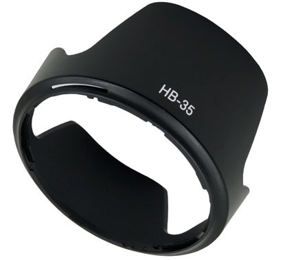 Picture of HB-35 Lens Hood for Nikon AF-S DX Nkkor 18-200mm F/3.5-5.6G ED VR II,AF-S DX VR 18-200mm f/3.5-5.6G IF-ED Lens,HUIPUXIANG 72mm Lens Hood