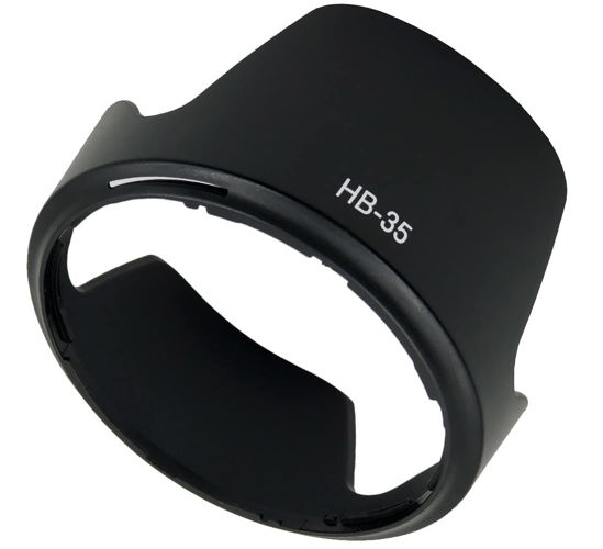 Picture of HB-35 Lens Hood for Nikon AF-S DX Nkkor 18-200mm F/3.5-5.6G ED VR II,AF-S DX VR 18-200mm f/3.5-5.6G IF-ED Lens,HUIPUXIANG 72mm Lens Hood
