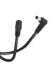 Picture of Tonton DC Power Extension Cable 2M 6.6FT 5.5mm x 2.1mm 90 Degree Right Angle Female to DC Male Power Adapter Cord for CCTV Security Camera Surveillance LED Strip DVR NVR Router Guitar Effect Pedal