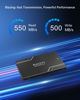 Picture of RAOYI 1TB Internal SSD SATA III 6Gb/s 2.5”Solid State Drive 3D NAND Flash Advanced SSD Hard Drive Up to 550MB/s SATA 3 SSD Upgrade Performance for PC Laptop