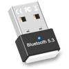 Picture of GAROGYI USB Bluetooth 5.3 Adapter for PC Supports Windows 11/10/8.1/7,Plug &Play For Win11/10, Mini 5.3+EDR Bluetooth Dongle Receiver&Transmitter for PC,Laptop,Keyboard,Mouse,Headsets,Speakers (Black)