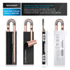 Picture of GRAUGEAR Heat Pipe Cooler for M.2 SSD Memory Extension, M.2 2280 NVMe SSD Heatsink, Pure Copper Heat Pipe, Premium Aluminum Plate-Fin Design, Thermally Conductive Graphite Copper, Graphene Copper Foil