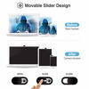 Picture of [6 Pack] ProCase Webcam Cover Slide for Laptop Phone, Ultra Thin Flexible Slide Camera Blocker Privacy Security Cover for MacBook Air Pro iMac iPad iPhone Echo PS4 Tablet PC Computer -Black