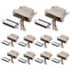 Picture of ANMBEST 10PCS DB25 Female Ethernet Adapter, 25 Pin Serial Port Female to RJ45 Ethernet LAN Extend Modular Converter, F/F