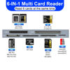 Picture of 8 in 1 XQD Card Reader, 10Gbps Multi XQD Reader for Sony G/M Series, Lexar 2933x/1400x USB Mark XQD Card/CF/XD/MS/TF/SD Reader, USB C USB 3.0 Memory Card Reader for Windows/Mac OS/Linux/Android