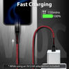 Picture of cugunu USB Lightning Cable 3 Pack 6FT iPhone Charger Apple MFi Certified Nylon Braided Fast Charging Cord Compatible with iPhone 14/13/12/11/X/Max/8/7/6/5/SE/Plus/iPad