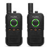 Picture of ChunHee 2 Pack Black Intercoms Wireless for Home Caregiver Pager Intercom for Elderly with Emergency SOS Alarm, 1.5 Miles Long Range Wireless Intercom System for Business Room to Room Communication