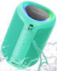 Picture of Portable Bluetooth Speaker with Lights,Powerful Crystal Clear Sound,IPX5 Waterproof,All Day Playtime,AUX&TF-Card Input,Bluetooth 5.3,TWS Paring,Small Wireless Speaker for Outdoor,Gift Ideas (Teal)