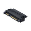 Picture of chenyang 3.5 & 2.5inch SATA 22Pin 7+15 Male to SATA 22P 7+15 Female for Disk SSD Extension Convertor Adapter with Screw Holes