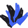 Picture of Gzingen 6 Pieces Artist Glove for Drawing Tablet (S M L), Two-Finger Tablet Drawing Gloves, Digital Artist Gloves for Graphics Pen Drawing Tablet Monitor Painting-Three Size in One (Black/Blue)