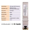 Picture of Wiitek 10G SFP+ to RJ45 Copper Modules, 1.25G/2.5G/5G/10GBase-T Ethernet to SFP+ Transceiver Compatible for HPE Blade System 813874-B21 HPE ProCurve & HPE Aruba(Cat 6a/7 or Better, 30-Meter)