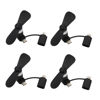 Picture of YUNLOVXEE Cell Phone Fan for iPhone Type C - 4 Pack 2-in-1 Mini Pocket Fan Compatible for iPhone iPad Type C Android Smartphone, Personal Portable Fan for Travel Outdoor Summer Accessories