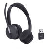 Picture of Yealink WH64 Hybrid with DECT Dongle, 492ft Range, 32 Talk Time Bluetooth Headset for Teams, Zoom Skype UC, 3X Mic Noise Cancelling, Headset PC Phone