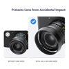 Picture of JJC Metal Lens Hood Shade for Leica Q3 43/Q3/Q2/Q Cameras, Replaces Leica Round Lens Hood Q, with 49mm Center Pinch Snap-On Lens Cap, No Vignetting