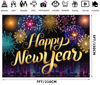 Picture of Alltten 7X5FT Happy New Year Backdrop 2025 Backdrop New Years Eve Backdrop New Years Party Decoration Banner F205