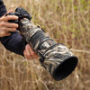 Picture of Rolanpro Camouflage Rain Cover Waterproof Lens Cover for Sigma 500mm F5.6 DG DN OS Sports E Mount Lens Protective Sleeve Lens Rain Coat-#9 Withered grass