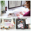 Picture of Ultra-Slim Bluetooth Keyboard and Mouse Portable Mini Wireless Keyboard Rechargeable 7-Color Backlit for Apple iPad iPhone Samsung Tablet iPhone Smartphone iOS Android Windows,(10 inch Pink)