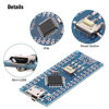 Picture of Nano V3.0 Board with Cable, AYWHP 5PCS Nano Board ATmega328P, CH340G Chip 5V 16M, Microcontroller Compatible with Arduino Nano (Micro USB Port)