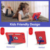 Picture of New iPad 5th 6th Generation Case 9.7 inch 2017 2018 Released with Stand & Pencil Holder | Kids Friendly 3-Layer Heavy Duty Rugged Protective Shockproof | Red & Blue