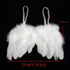 Picture of AISIBO Baby Angel Feather Wings, Infant Angel Wings Photo Prop, Small Feather Angel Wings, Photography Props Cosplay Angel Fairy Wings