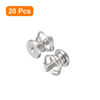 Picture of uxcell Spring Screws, 20pcs M2x7.9mm 7mm Spring OD GPU Graphics Card Back Plate Heatsink Screws Computer Fan Fixed Screws
