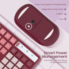 Picture of Wireless Keyboard and Mouse Combo, Lovaky 2.4G Full-Sized Ergonomic Keyboard Mouse, 3 DPI Adjustable Cordless USB Keyboard and Mouse, Quiet Click for Computer/Laptop/Windows/Mac (1 Pack, Rose)