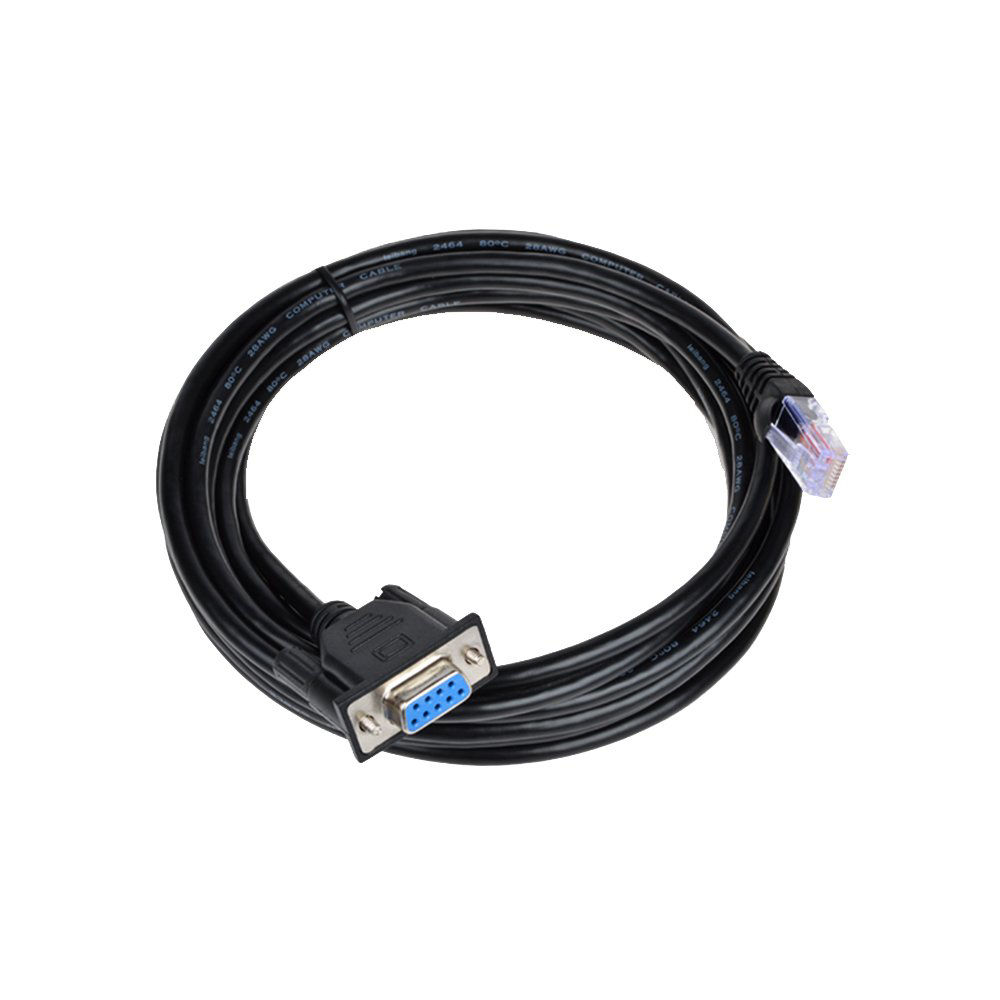 GetUSCart- LFHUKEJI RJ45 to RS232, DB9 9-Pin Serial Port Female to RJ45 ...