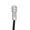 Picture of LSYRIA BMPCC 4K 6K Pro to DC Male 5.5 * 2.5mm Coiled Power Cable Suitable for Blackmagic Pocket Cinema Camera and Gold Mount V Mount Battery, Weipu SF6 2 Pin 59 inch Compatible with 2.1 or 2.5 5.5mm