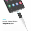 Picture of N. NETDOT Gen10 Magnetic Fast Charging USB-C to USB-C Adapter Converter Compatible with Type-c Smartphones (3 pack black)