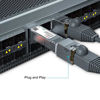 Picture of SFP+ to RJ45 10GBase-T Module, 10Gbe Copper SFP to Ethernet Networking Transceiver for Cisco SFP-10G-T-S, Ubiquiti UniFi UF-RJ45-10G, Meraki, Supermicro and More, up to 30m,2pcs