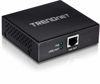 Picture of TRENDnet Gigabit PoE+ Repeater/Amplifier, 1 x Gigabit PoE+ In Port, 1 x Gigabit PoE Out Port, Extends 100m For Total Distance Up To 200m (656 ft), Supports PoE(15.4W) & PoE+(30W), Black, TPE-E100
