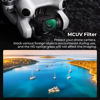 Picture of K&F Concept Variable ND Filter Kit Compatible with DJI Mini 4 Pro, 4 Pack ND2-32 (1-5 Stops)/ND32-512 (5-9 Stops)/CPL/UV Lens Filter with Multi Coated HD Optical Glass/Gimbal Safe