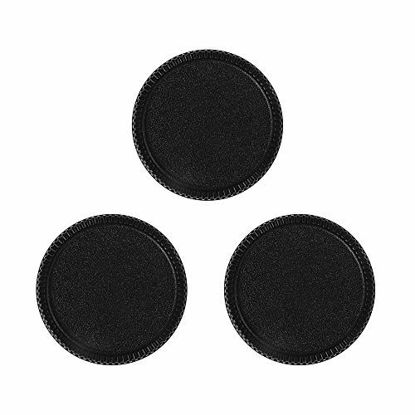 Picture of Rear Lens Cap & Body Cap Rear Lens Cover Nikon F Lens Ai Ais Auto D Mount Dust Cap Cap Rear Rear Lens Cap 3 Pack