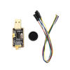 Picture of Taidacent Colorful Circular Flashing Light Fingerprint Lock Module AS608 Fingerprint Sensor Recognition STM32 Dev Board (Capacity 50 Fingerprints)