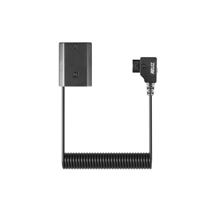 Picture of ZITAY D-Tap to NP-FZ100 Dummy Battery Compatible with Sony Alpha A7C, A6600, FX3, A9II, A9, A7R Ⅳ, A7R III, A7III Camera