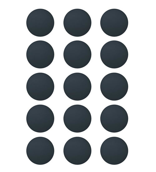 Picture of Anti Slip Self Adhesive Rubber Feet Pad, Replacement Bottom Feet for MacBook, MacBook Pro, MacBook Air, Keyboard, Speaker, Coffee Maker 15PCS