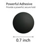 Picture of Anti Slip Self Adhesive Rubber Feet Pad, Replacement Bottom Feet for MacBook, MacBook Pro, MacBook Air, Keyboard, Speaker, Coffee Maker 15PCS