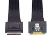 Picture of chenyang SFF-8611 8i to SFF-8654 8i 8X Oculink PCIe PCI-Express Slimline SSD Data Active Cable 50cm