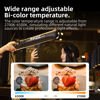 Picture of INKEE GC12 Portable LED Photography Light Wand,Bi Color Magnetic Handheld Video Wand Stick 2700K-6500K,2500mAh Built-in Rechargable Inflatable Light for Video Recording Dimmable Camera Light Tube