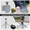 Picture of JJC Cold Shoe Mount Adapter for DJI Mic 2 with 1/4" Screw, DJI Mic 2 Camera Adapter Compatible with Canon Nikon Sony Cameras Tripod Camera Cage for Vlogging Video Recording