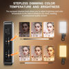 Picture of SEAEYES LED Video Light, Portable USB Photo Light Dimmable 2500-9000K CRI 95+ 3000mAh Battery 120 LED with Tripod and Clip, Photo Lamp for Phone/iPad/Laptop/Camera