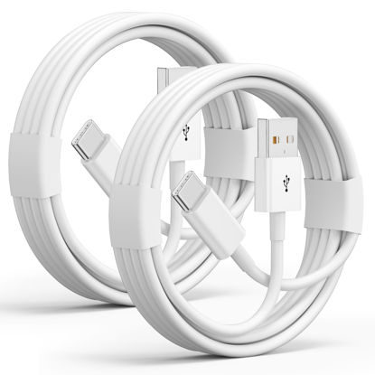 Picture of Car CarPlay Cable for iPhone 15/16 Pro Max/Plus Cable, 2Pack USB A to USB C for CarPlay USB C Cord, iPad USB C Cable iPad Pro 13/12.9/11 inch iPad Air 5/4th Mini Car Charger Cord Charging Cable 3FT